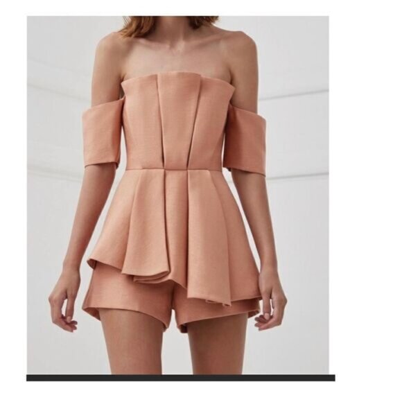 C/MEO Collective Need Nobody Romper BNWOT - Picture 1 of 5